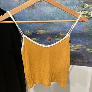 yellow gold cami top